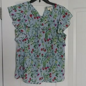 Flowy Flowery Shirt